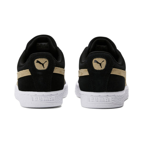 Puma Suede T7 39006702 Womens Black Suede Lifestyle Sneakers Shoes