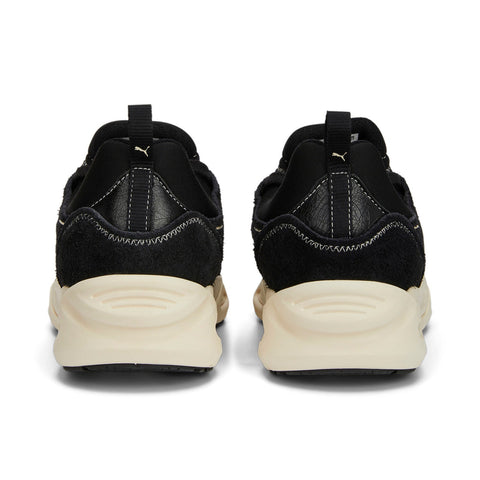 Puma TRC Blaze Worn Out 39015302 Mens Black Suede Lifestyle Sneakers Shoes
