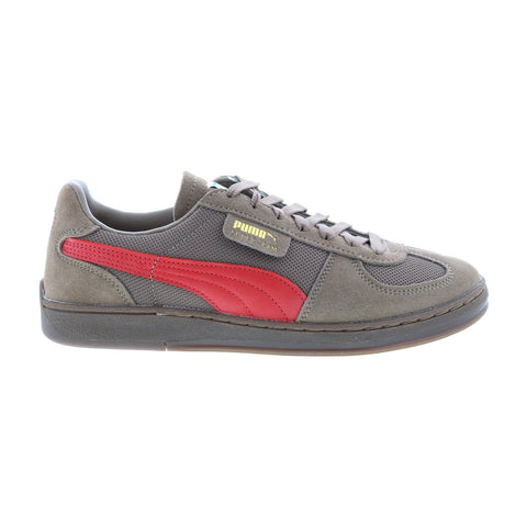Puma Super Team OG 39042406 Mens Brown Mesh Lifestyle Sneakers Shoes