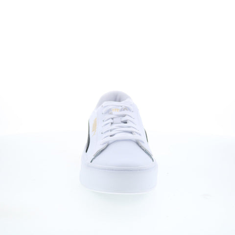 Puma Smash Platform V3 39075804 Womens White Lifestyle Sneakers Shoes