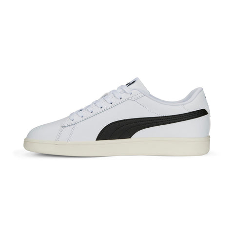 Puma Smash 3.0 L 39098703 Mens White Leather Lifestyle Sneakers Shoes