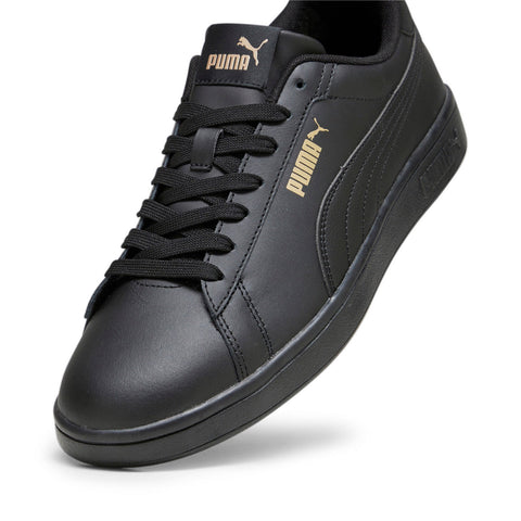 Puma Smash 3.0 L 39098710 Mens Black Leather Lifestyle Sneakers Shoes