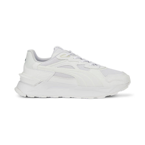 Puma Mirage Sport Asphalt Base 39117302 Mens White Lifestyle Sneakers Shoes