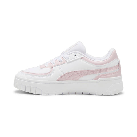 Puma Cali Dream Leather 39273020 Womens White Lifestyle Sneakers Shoes