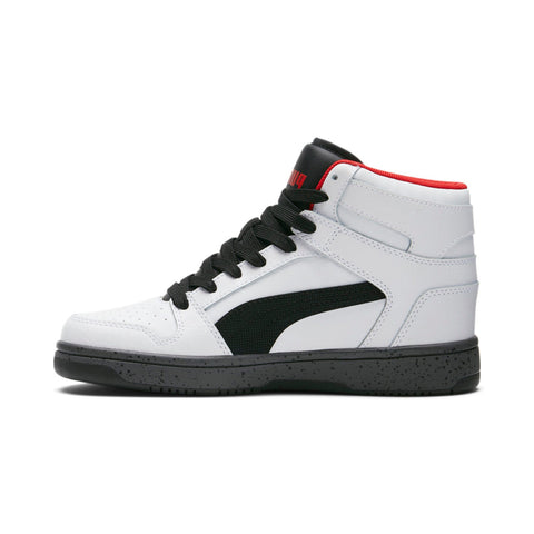 Puma Rebound Layup Elevated 39298401 Mens White Lifestyle Sneakers Shoes