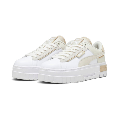 Puma Mayze Crashed Selflove 39306901 Womens White Lifestyle Sneakers Shoes