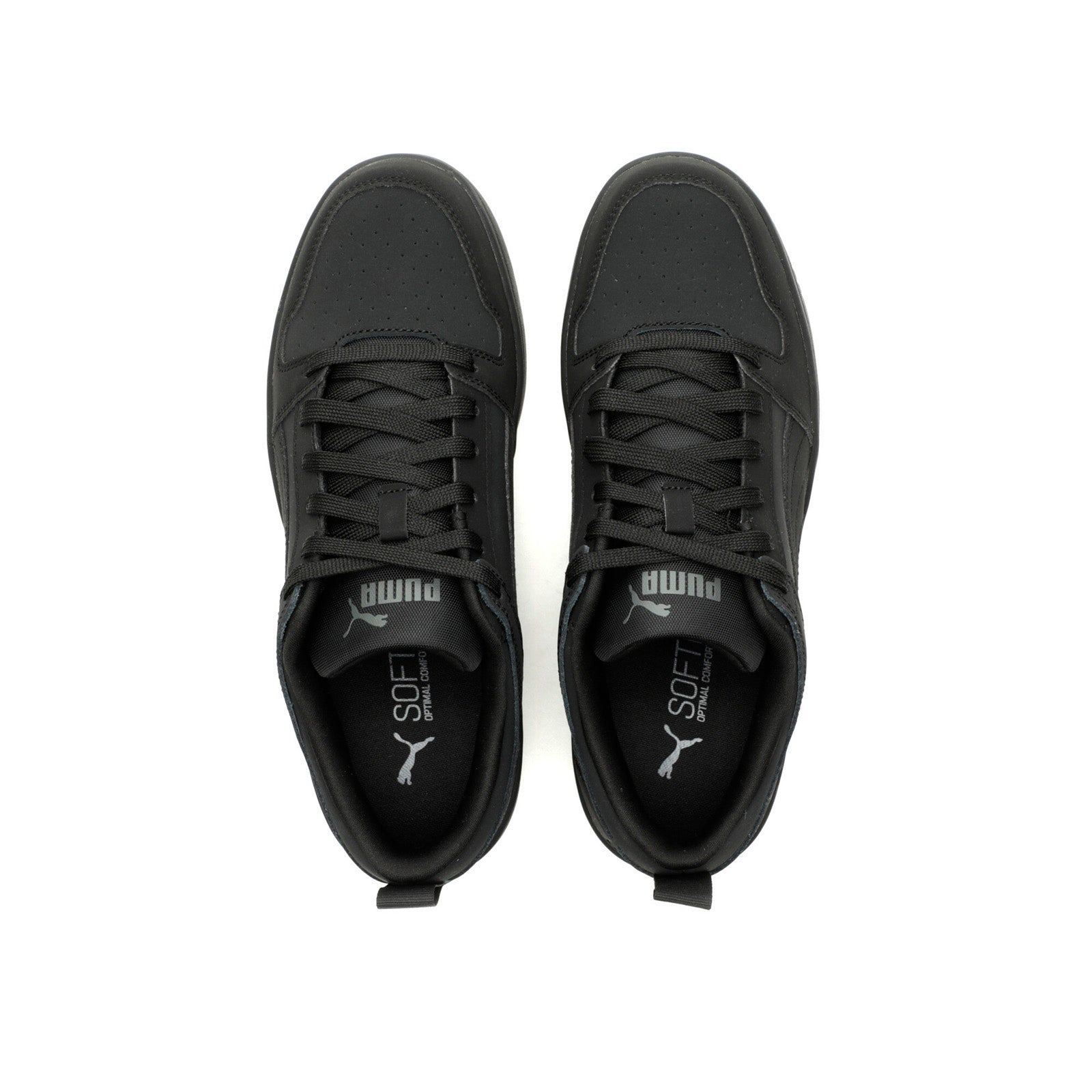 Puma Rebound Layup Lo 394031-.01 Shoes Black Mens 8.5 Puma Rebound LayUp Black for sale | eBay main image 4