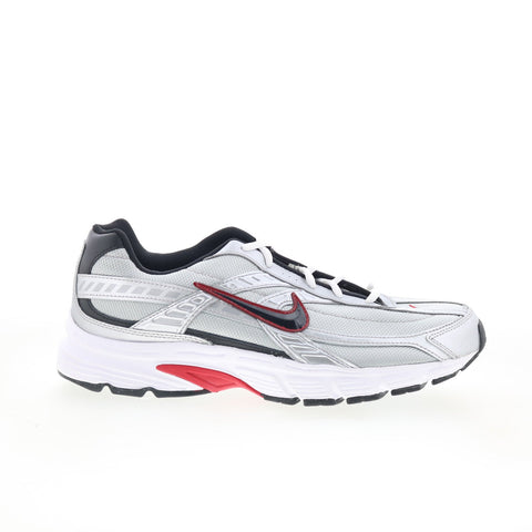 Nike Initiator 394055-001 Mens Silver Canvas Lifestyle Sneakers Shoes