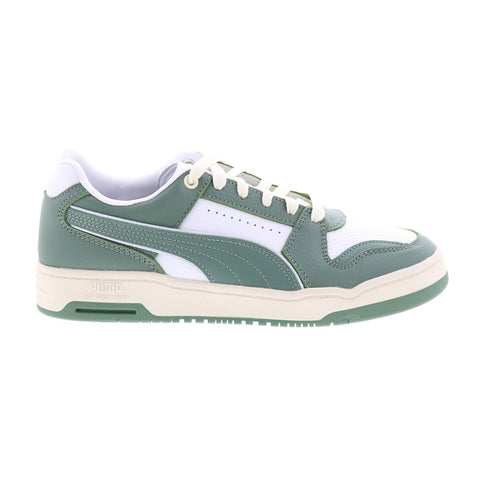 Puma Slipstream Lo Vintage 39469302 Mens Green Lifestyle Sneakers Shoes