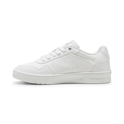 Puma Court Classy 39502101 Womens White Leather Lifestyle Sneakers Shoes