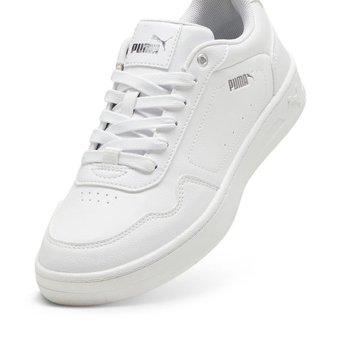 Puma Court Classy 39502101 Womens White Leather Lifestyle Sneakers Shoes