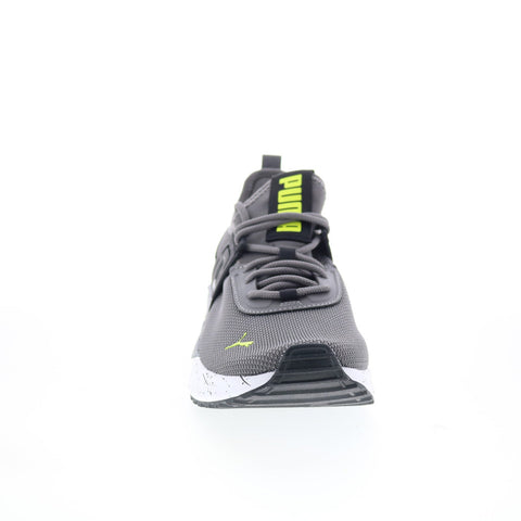 Puma Pacer 23 Speed Splat 39512801 Mens Gray Mesh Lifestyle Sneakers Shoes