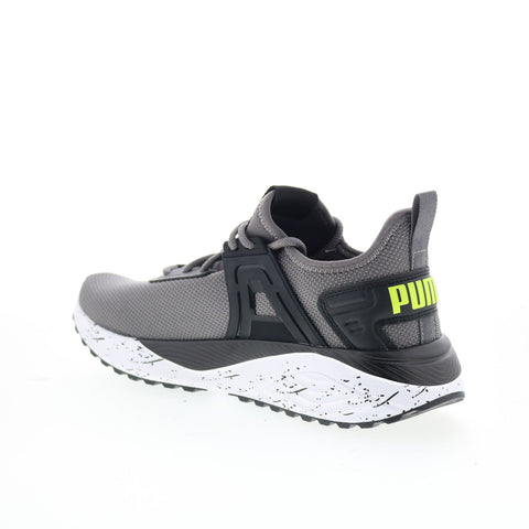 Puma Pacer 23 Speed Splat 39512801 Mens Gray Mesh Lifestyle Sneakers Shoes