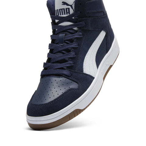 Puma Rebound Layup Suede 39513003 Mens Blue Lifestyle Sneakers Shoes