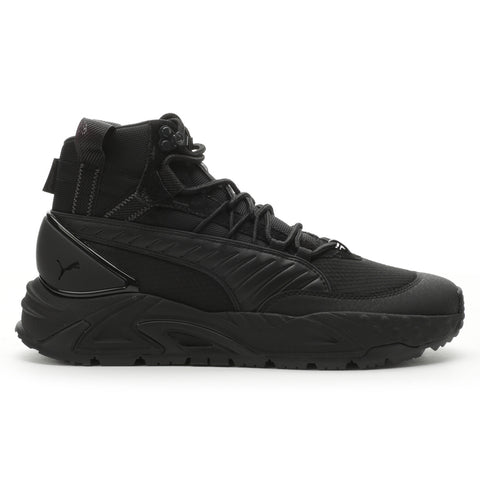 Puma RS-Trck Mid Lifestyle 39514001 Mens Black Lifestyle Sneakers Shoes