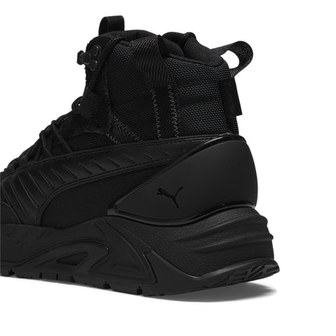 Puma RS-Trck Mid Lifestyle 39514001 Mens Black Lifestyle Sneakers Shoes