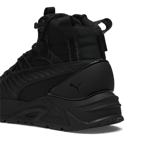 Puma RS-Trck Mid Lifestyle 39514001 Mens Black Lifestyle Sneakers Shoes