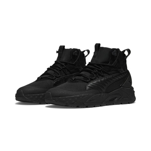 Puma RS-Trck Mid Lifestyle 39514001 Mens Black Lifestyle Sneakers Shoes