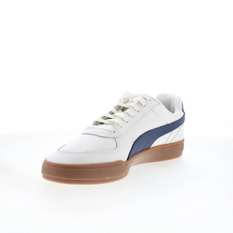 Puma Carter L 39519311 Mens Beige Leather Lace Up Lifestyle Sneakers Shoes