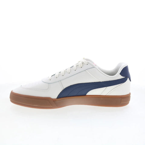 Puma Carter L 39519311 Mens Beige Leather Lace Up Lifestyle Sneakers Shoes