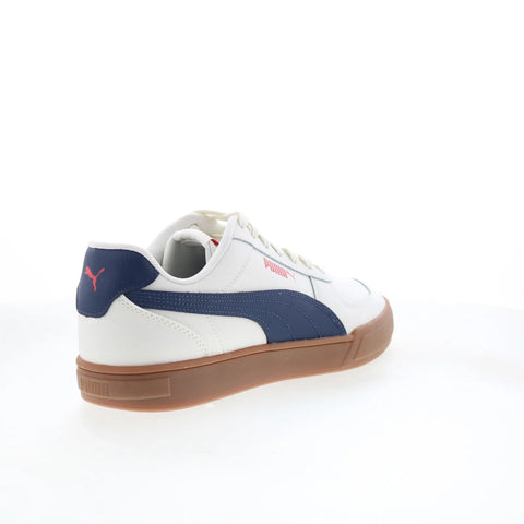 Puma Carter L 39519311 Mens Beige Leather Lace Up Lifestyle Sneakers Shoes