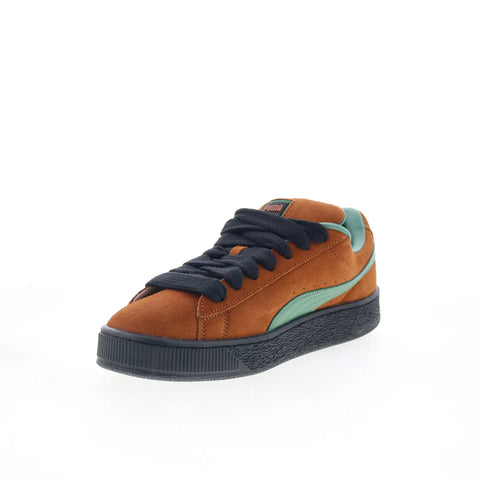 Puma Suede XL 39520515 Mens Brown Suede Lace Up Lifestyle Sneakers Shoes