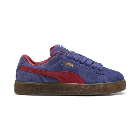 Puma Suede XL 39520550 Mens Purple Suede Lace Up Lifestyle Sneakers Shoes