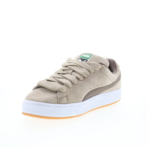 Puma Suede XL 39520578 Mens Gray Suede Lifestyle Sneakers Shoes