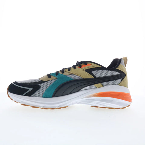 Puma Hypnotic LS 39529512 Mens Gray Mesh Lace Up Lifestyle Sneakers Shoes