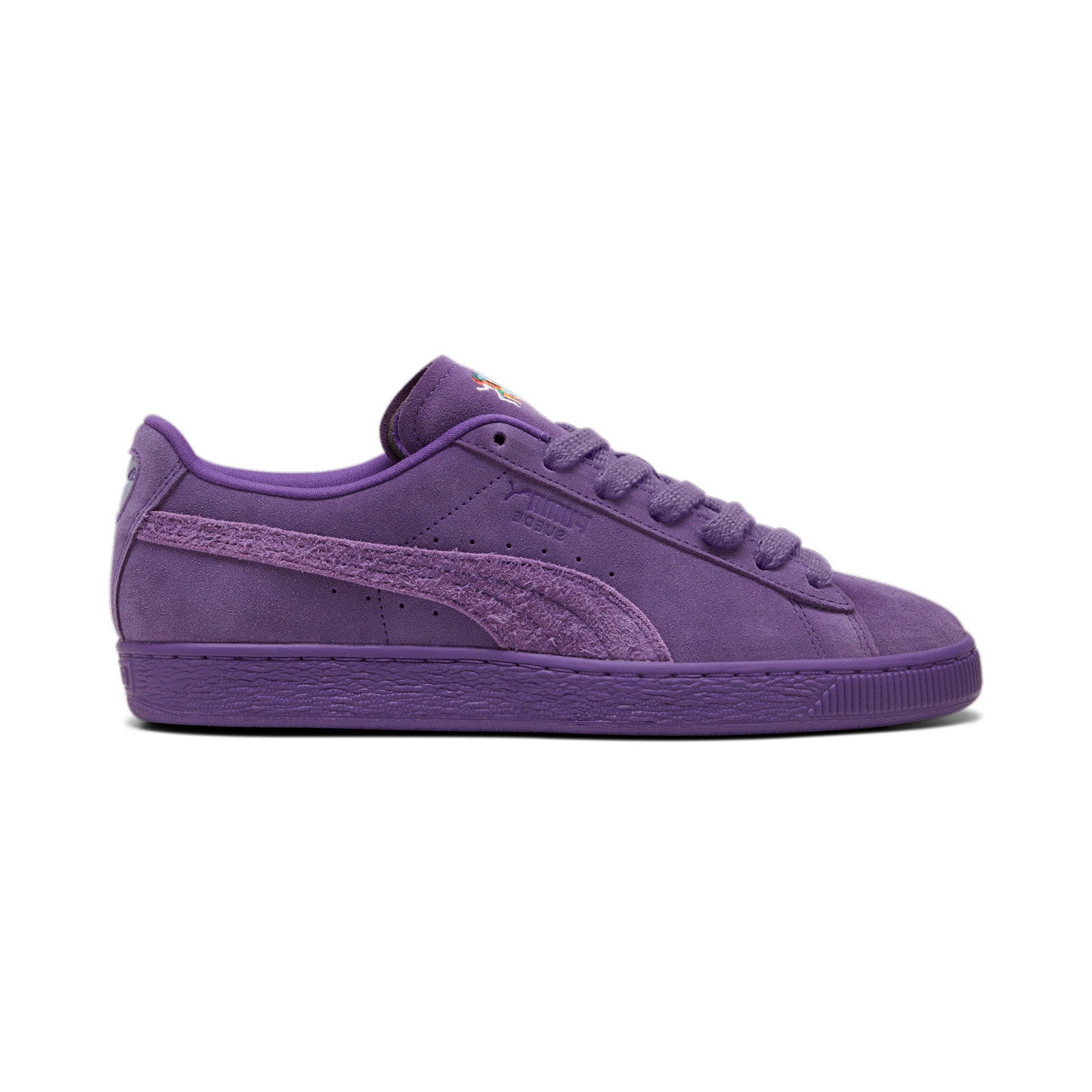 Puma Suede Love Marathon 39583001 Mens Purple Lifestyle Sneakers