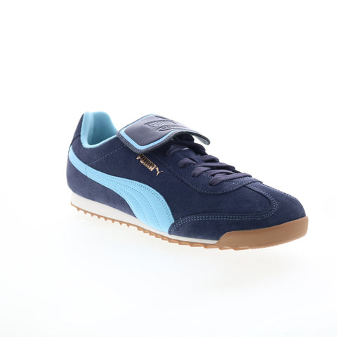 Puma Arizona Noah 39605601 Mens Blue Suede Lifestyle Sneakers Shoes