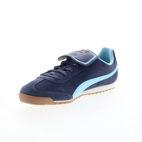 Puma Arizona Noah 39605601 Mens Blue Suede Lifestyle Sneakers Shoes