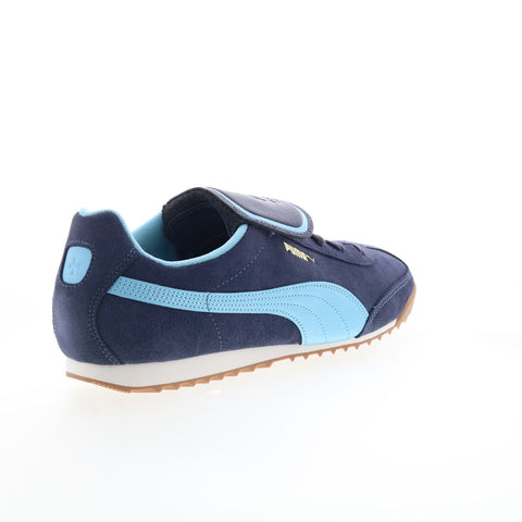 Puma Arizona Noah 39605601 Mens Blue Suede Lifestyle Sneakers Shoes