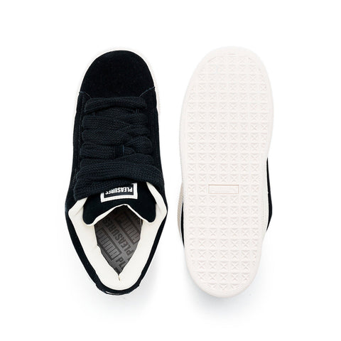 Puma Suede XL Pleasures 39605701 Mens Black Suede Lifestyle Sneakers Shoes