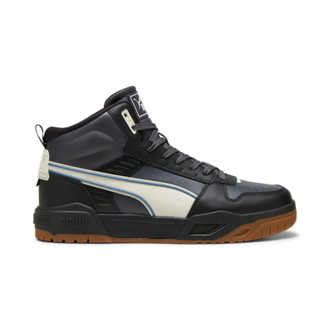 Puma RBD Tech Mid 39614807 Mens Black Leather Lifestyle Sneakers Shoes