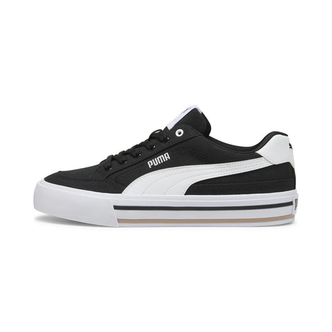 Puma Court Classic Vulc FS 39635303 Mens Black Lifestyle Sneakers Shoes