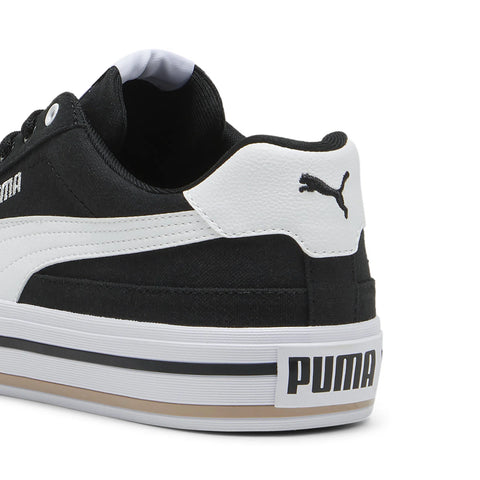 Puma Court Classic Vulc FS 39635303 Mens Black Lifestyle Sneakers Shoes