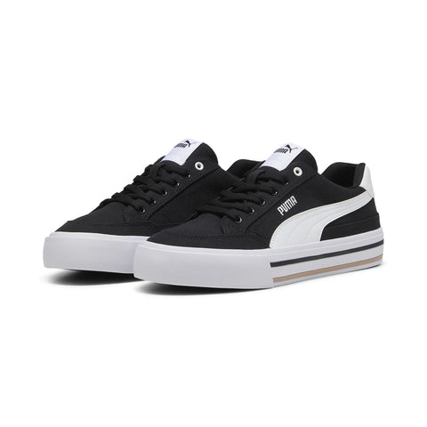 Puma Court Classic Vulc FS 39635303 Mens Black Lifestyle Sneakers Shoes