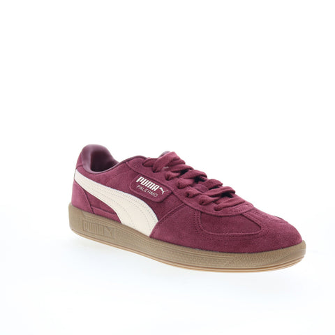 Puma Palermo 39646365 Mens Burgundy Suede Lifestyle Sneakers Shoes