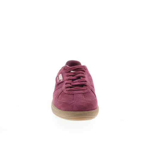 Puma Palermo 39646365 Mens Burgundy Suede Lifestyle Sneakers Shoes