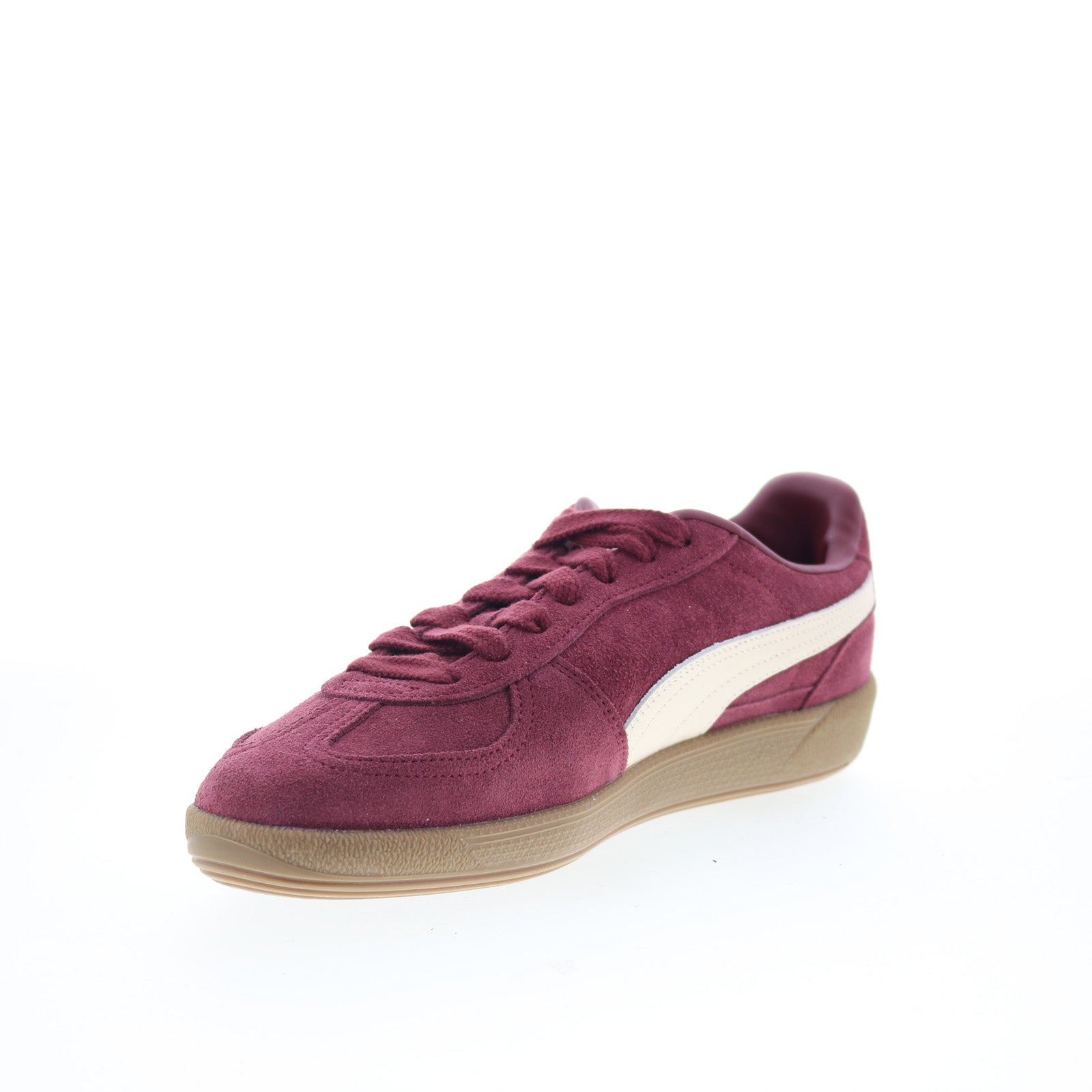 Puma Palermo 39646365 Mens Burgundy Suede Lifestyle Sneakers Shoes