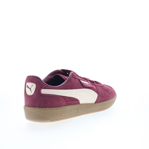 Puma Palermo 39646365 Mens Burgundy Suede Lifestyle Sneakers Shoes
