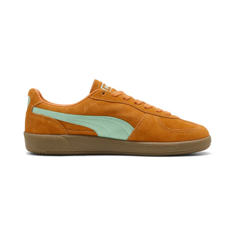 Puma Palermo 39646384 Mens Orange Suede Lace Up Lifestyle Sneakers Shoes