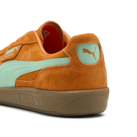 Puma Palermo 39646384 Mens Orange Suede Lace Up Lifestyle Sneakers Shoes
