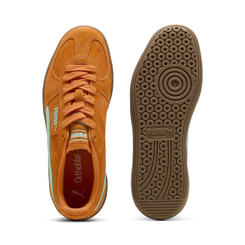 Puma Palermo 39646384 Mens Orange Suede Lace Up Lifestyle Sneakers Shoes