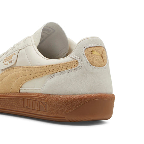 Puma Palermo LTH 39646413 Mens Beige Leather Lifestyle Sneakers Shoes