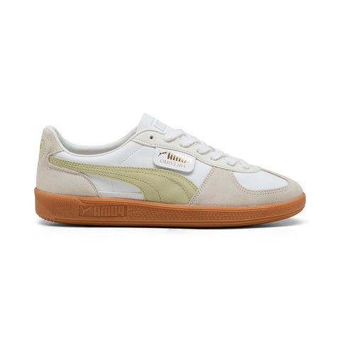 Puma Palermo LTH 39646418 Mens White Suede Lifestyle Sneakers Shoes