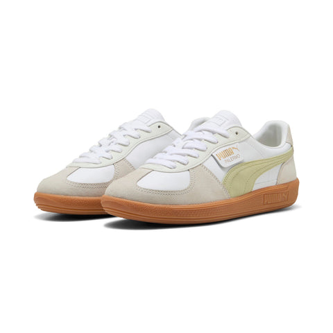 Puma Palermo LTH 39646418 Mens White Suede Lifestyle Sneakers Shoes
