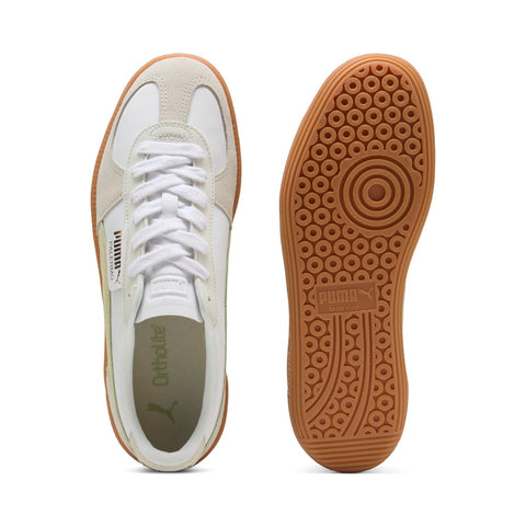 Puma Palermo LTH 39646418 Mens White Suede Lifestyle Sneakers Shoes