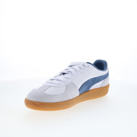 Puma Palermo Leather 39646424 Mens White Leather Lifestyle Sneakers Shoes